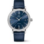 IWC Portofino Automatic IW658602 (2025) - Blauw wijzerplaat 37mm Staal (1/1)
