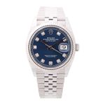 Rolex Datejust 36 126234 (2024) - Blauw wijzerplaat 36mm Staal (1/4)