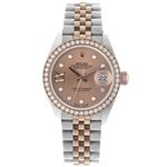 Rolex Lady-Datejust 279381RBR (2022) - Pink dial 28 mm Gold/Steel case (1/4)