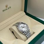 Rolex Datejust 36 126284RBR (2024) - Zilver wijzerplaat 36mm Staal (3/8)