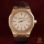 Audemars Piguet Royal Oak 14800BA (Onbekend (willekeurig serienummer)) - 36mm Geelgoud (2/8)