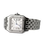 Cartier Panthère W4PN0008 (2024) - White dial 37 mm Steel case (3/6)