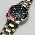 Oris Divers Titan 01 733 7541 7154-07 8 24 70PEB (2004) - Zwart wijzerplaat 44mm Titanium (7/10)