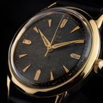 Tudor Vintage 7957 (1960) - Black dial 42 mm Gold/Steel case (3/8)