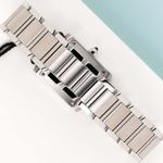 Cartier Tank Française 3217 (2017) - Silver dial 20 mm Steel case (6/8)
