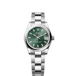 Rolex Datejust 31 278240 (2024) - Groen wijzerplaat 31mm Staal (1/8)