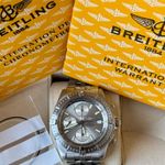 Breitling Crosswind Racing A13355 (2003) - Silver dial 43 mm Steel case (7/7)
