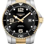 Longines HydroConquest L3.781.3.56.7 (2025) - Zwart wijzerplaat 41mm Staal (1/1)