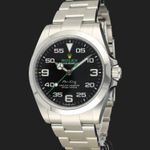 Rolex Air-King 126900 (2024) - Black dial 40 mm Steel case (1/8)