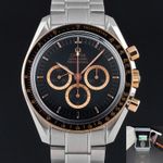 Omega Speedmaster Professional Moonwatch 3366.51.00 (2006) - Zwart wijzerplaat 42mm Goud/Staal (1/8)