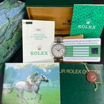 Rolex Datejust 36 16220 (2001) - Zilver wijzerplaat 36mm Staal (2/8)