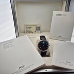 IWC Portofino Hand-Wound IW544801 (2009) - Black dial 46 mm Steel case (3/8)