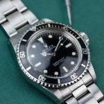 Rolex Submariner No Date 5513 (1988) - Zwart wijzerplaat 40mm Staal (4/8)