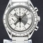 Omega Speedmaster Date 3813.30.00 (2001) - Zilver wijzerplaat 39mm Staal (1/7)