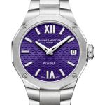 Baume & Mercier Riviera M0A10728 (2023) - Purple dial 33 mm Steel case (1/3)