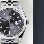 Rolex Datejust 41 126300 (2021) - Zwart wijzerplaat 41mm Staal (5/8)