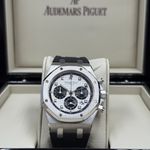 Audemars Piguet Royal Oak Chronograph 26035PT (2006) - White dial 41 mm Platinum case (1/6)