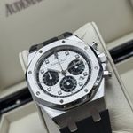 Audemars Piguet Royal Oak Chronograph 26035PT (2006) - White dial 41 mm Platinum case (6/6)