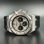Audemars Piguet Royal Oak Chronograph 26035PT (2006) - White dial 41 mm Platinum case (4/6)