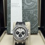Audemars Piguet Royal Oak Chronograph 26035PT (2006) - White dial 41 mm Platinum case (3/6)