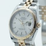 Rolex Datejust 36 116233 (2012) - Silver dial 36 mm Gold/Steel case (4/8)