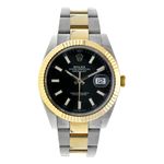 Rolex Datejust 41 126333 (2021) - Black dial 41 mm Gold/Steel case (1/6)