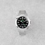 Rolex Air-King 126900 (2023) - Black dial 40 mm Steel case (1/8)