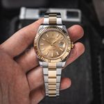 Rolex Datejust 41 126333 (2011) - Champagne dial 41 mm Gold/Steel case (3/8)