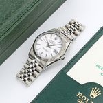 Rolex Datejust 36 16234 (Onbekend (willekeurig serienummer)) - Wit wijzerplaat 36mm Staal (3/8)