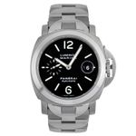 Panerai Luminor Marina Automatic PAM00221 (Unknown (random serial)) - Black dial 44 mm Titanium case (1/3)