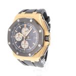 Audemars Piguet Royal Oak Offshore Chronograph 26400RO.OO.A002CA.01 (2013) - Black dial 44 mm Rose Gold case (3/3)