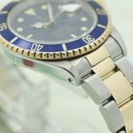 Rolex Submariner Date 116613 (1996) - Blue dial 40 mm Gold/Steel case (8/8)
