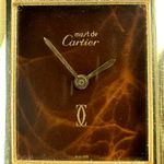 Cartier Tank Vermeil Tank Vermeil Wood dial - (8/8)