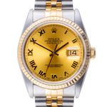 Rolex Datejust 36 16233 (1991) - 36 mm Gold/Steel case (3/8)