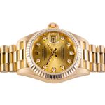Rolex Lady-Datejust 69178 (1986) - Champagne dial 26 mm Yellow Gold case (5/8)