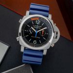 Panerai Luminor 1950 Regatta 3 Days Chrono Flyback PAM00526 (Unknown (random serial)) - Black dial 47 mm Titanium case (1/8)