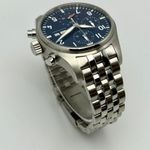 IWC Pilot Chronograph IW388102 (2021) - Blauw wijzerplaat 41mm Staal (9/10)