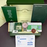 Rolex Datejust 36 116200 (2010) - Roze wijzerplaat 36mm Staal (3/8)