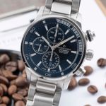 Maurice Lacroix Pontos S PT6008-SS002-330-1 (Onbekend (willekeurig serienummer)) - Zwart wijzerplaat 43mm Staal (3/8)