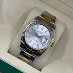 Rolex Datejust 41 126333 (2024) - Silver dial 41 mm Gold/Steel case (8/8)