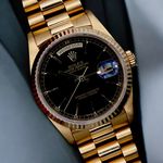 Rolex Day-Date 36 18238 (1999) - Zwart wijzerplaat 36mm Geelgoud (1/5)