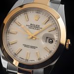 Rolex Datejust 41 126303 (Unknown (random serial)) - White dial 41 mm Gold/Steel case (3/7)