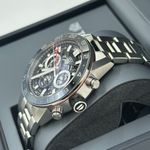 TAG Heuer Carrera CBG2A1Z.BA0658 (2024) - Zwart wijzerplaat 45mm Staal (6/8)