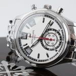 Patek Philippe Annual Calendar Chronograph 5960/1A-001 (2017) - Zilver wijzerplaat 41mm Staal (1/8)