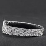 Piaget Vintage 4152D23 (Unknown (random serial)) - Diamond dial 21 mm White Gold case (5/8)