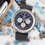 Breitling Navitimer 01 (46 MM) AB012721/BD09 (Onbekend (willekeurig serienummer)) - Zwart wijzerplaat 46mm Staal (1/8)