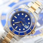 Rolex Submariner Date 116613LB (1997) - Blauw wijzerplaat 40mm Goud/Staal (5/8)