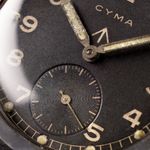 Cyma Vintage Unknown (1940) - Black dial 38 mm Unknown case (4/6)