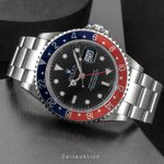 Rolex GMT-Master II 16710 (Unknown (random serial)) - Black dial 40 mm Steel case (2/8)