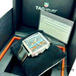 TAG Heuer Monaco CW211A.FC6228 (2007) - White dial 38 mm Steel case (8/8)